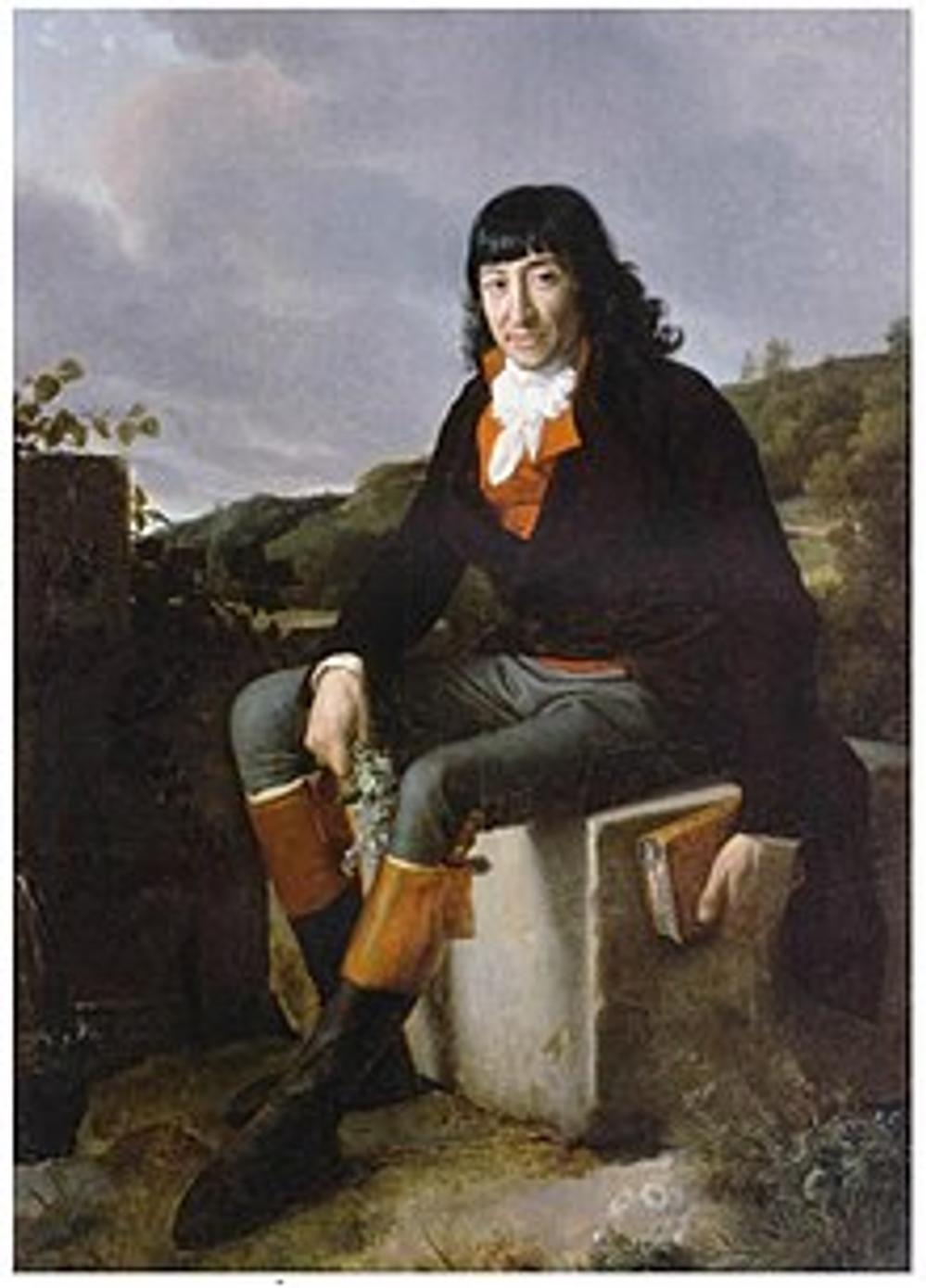 Portrait de La Révellière-Lépeaux en botaniste, par François Gérard, 1798, Musée des Beaux-Arts d'Angers